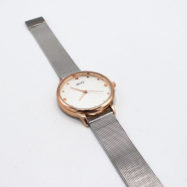 Relógio avó garden aço + oferta de uma pulseira