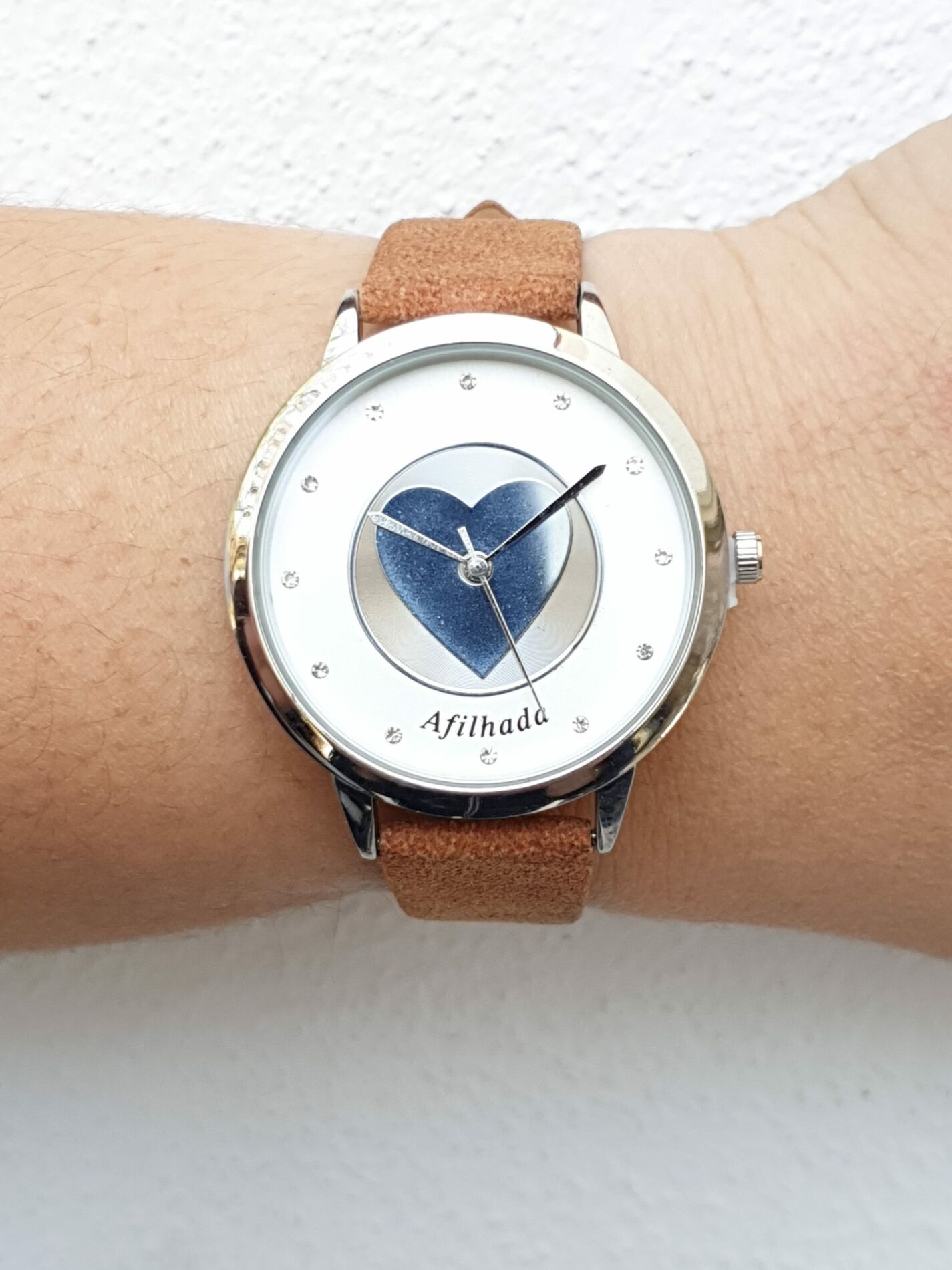 Relógio Afilhada Prateado + Oferta de uma pulseira