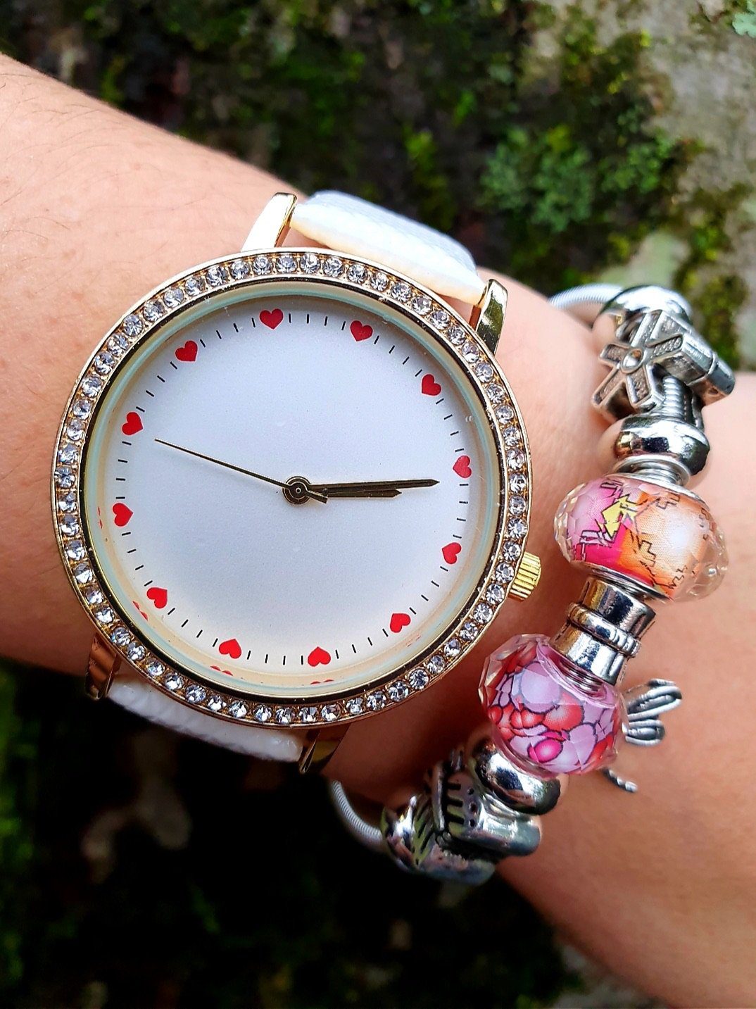Relógio Amour + Oferta de uma pulseira