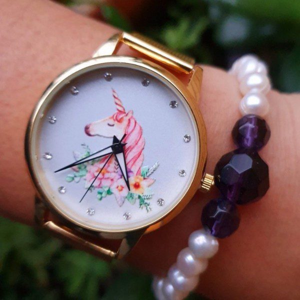 Relógio Unicórnio II + Oferta de uma pulseira