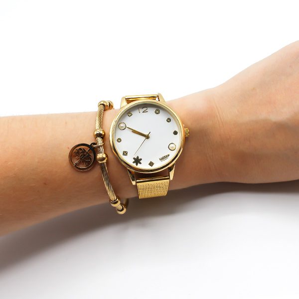 Relógio trésor + oferta de uma pulseira